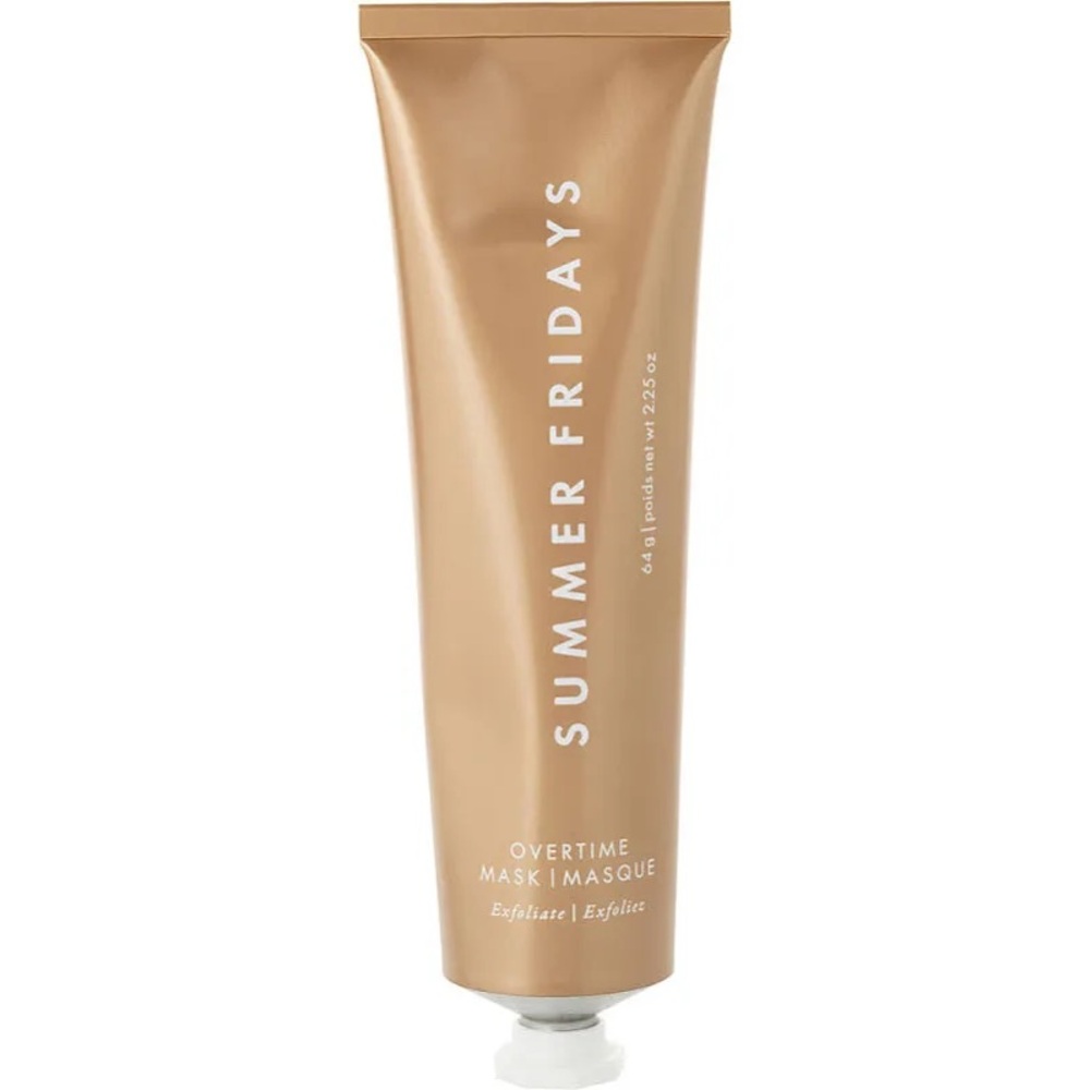 SUMMER FRIDAYS Overtime Exfoliating Face Mask 2.25 oz NEW IN BOX